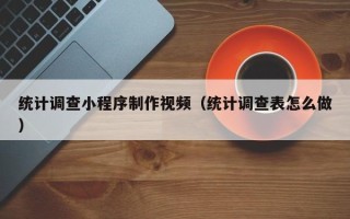四平统计调查小程序制作视频（统计调查表怎么做）